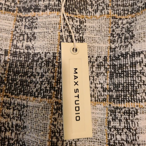 💥💥💥 HOT SALE Max Studio Dress Size Large Beige and Black Color Size Large - Picture 6 of 9